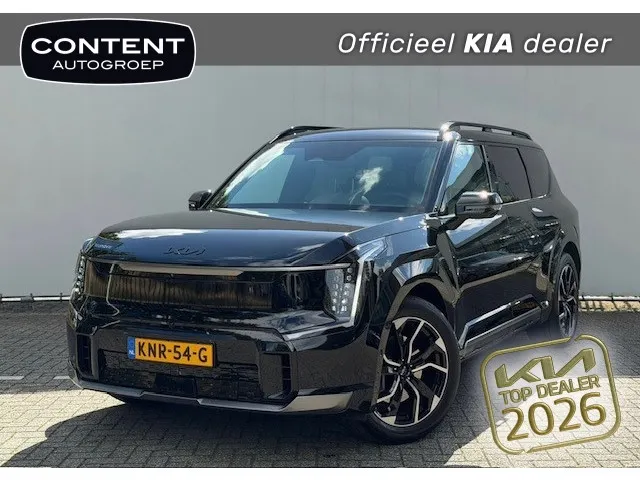 Kia EV9 met kenteken KNR-54-G – vooraanzicht