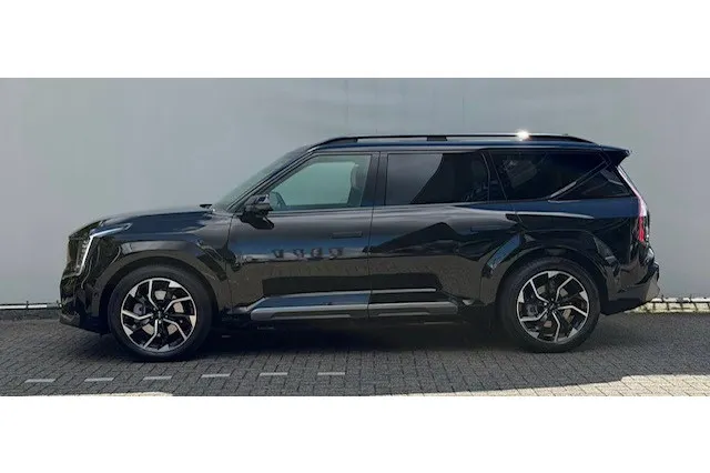 Kia EV9 met kenteken KNR-54-G – achteraanzicht