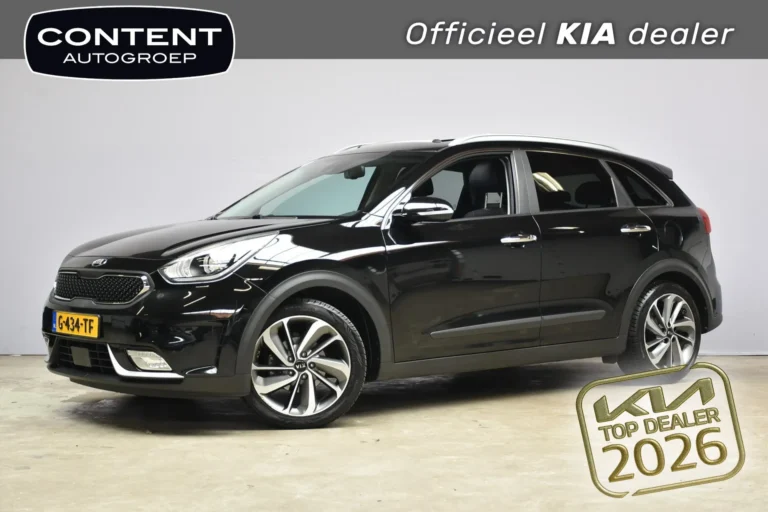 Kia Niro met kenteken G-434-TF – vooraanzicht