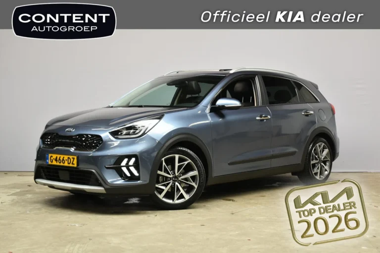 Kia Niro met kenteken G-466-DZ – vooraanzicht
