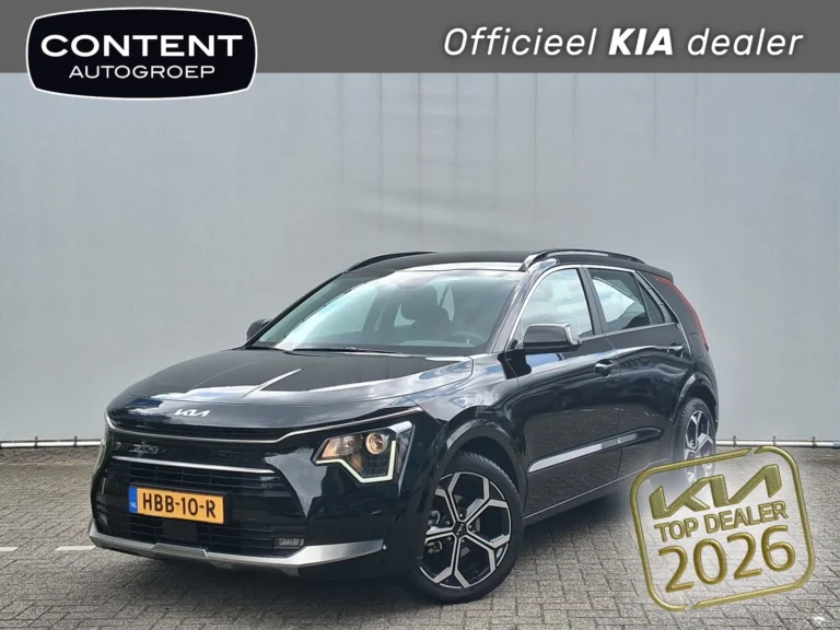 Kia Niro met kenteken HBB-10-R – vooraanzicht