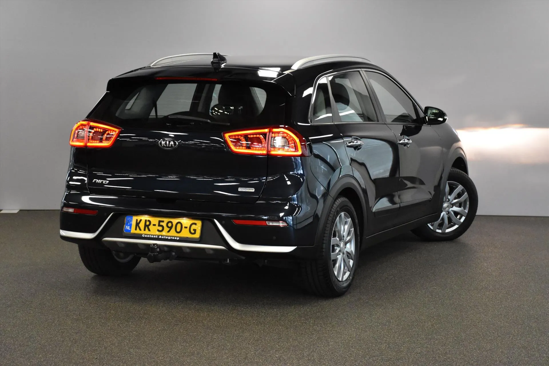 Kia Niro met kenteken KR-590-G – detailfoto