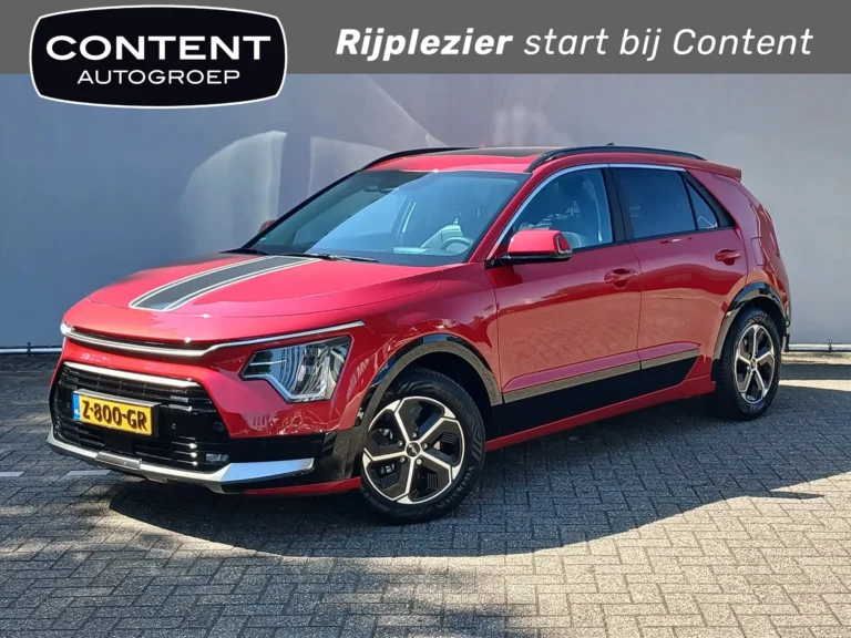 Kia Niro met kenteken Z-800-GR – vooraanzicht
