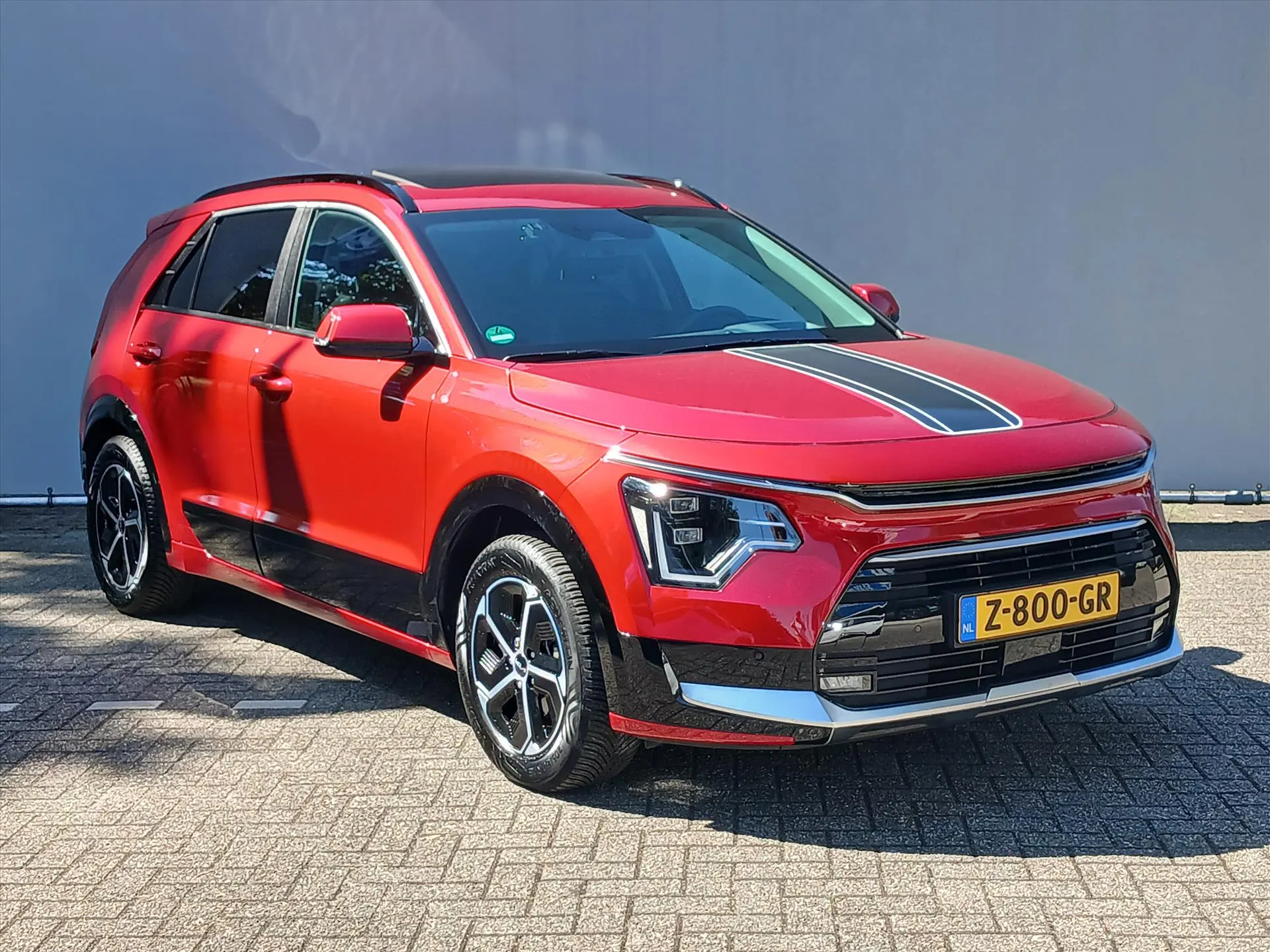 Kia Niro met kenteken Z-800-GR – autofoto 3