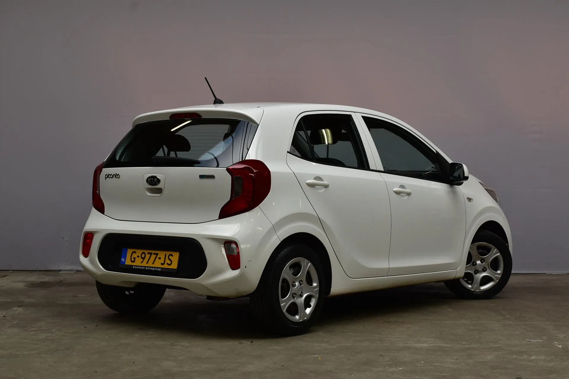 Kia Picanto met kenteken G-977-JS – detailfoto