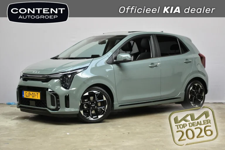 Kia Picanto met kenteken GJP-01-T – vooraanzicht