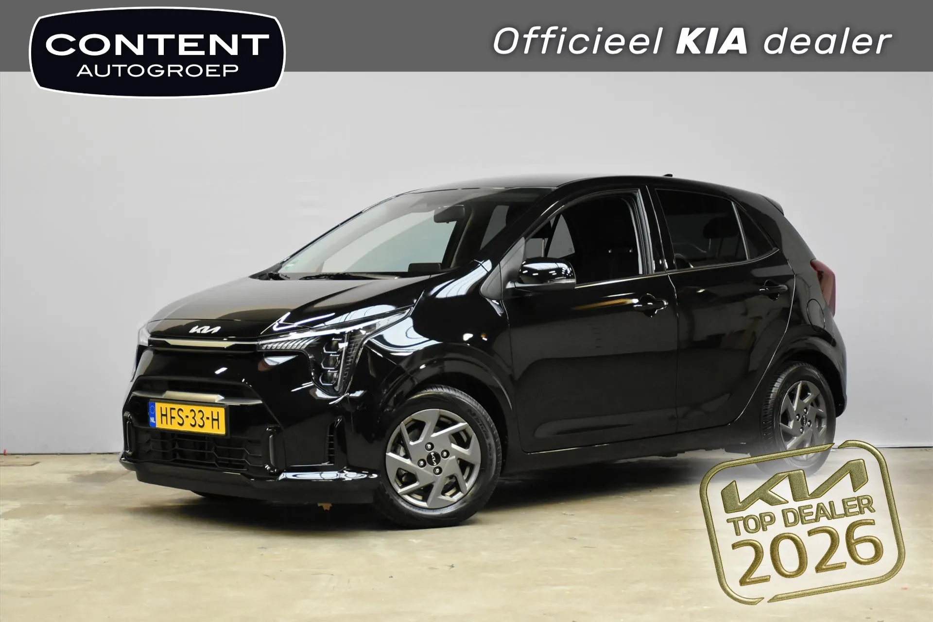 Kia Picanto met kenteken HFS-33-H – vooraanzicht