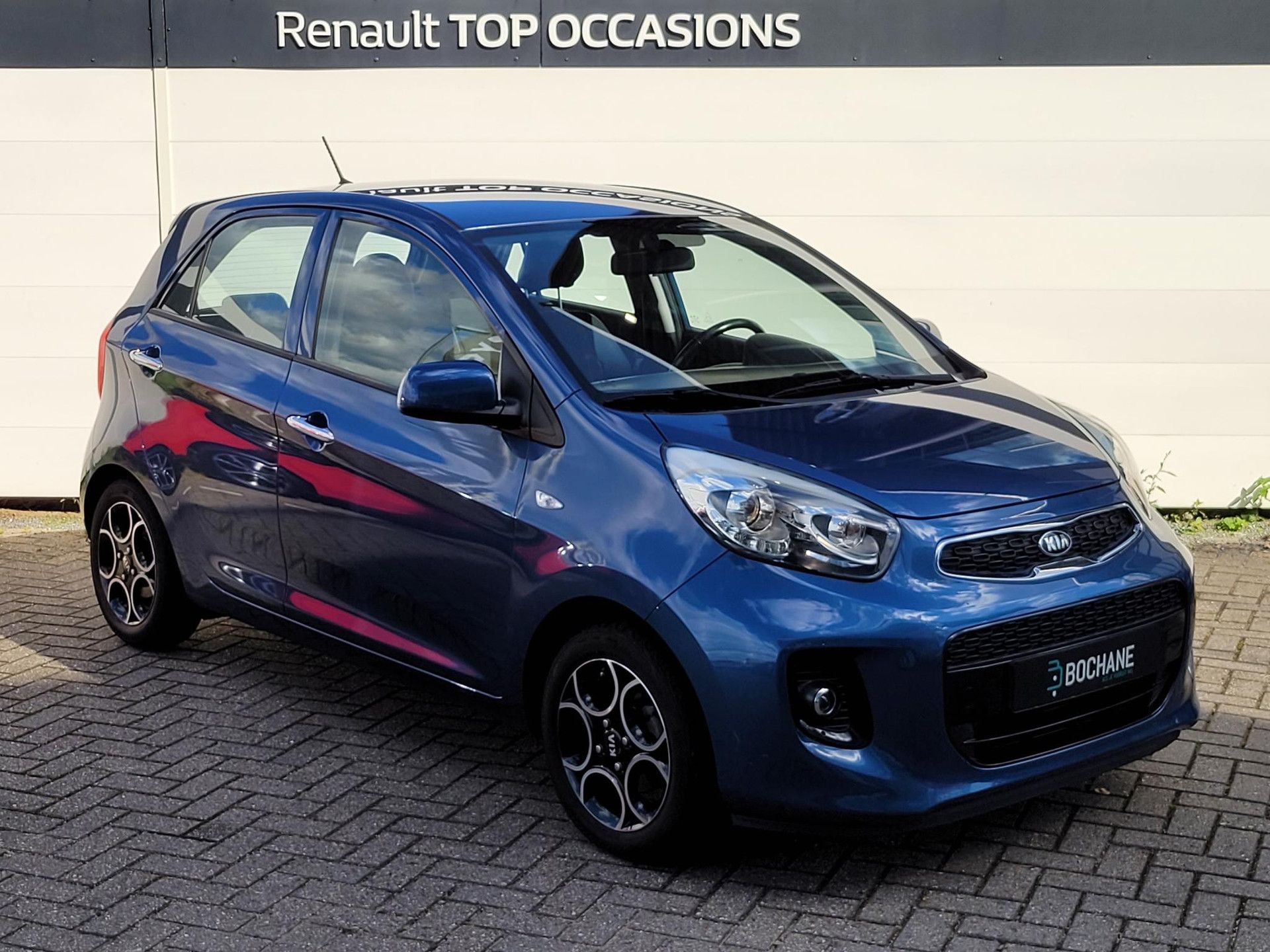 Kia Picanto met kenteken JG-257-R – detailfoto