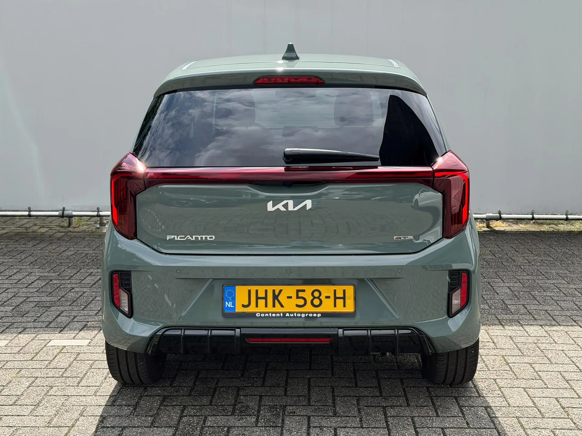 Kia Picanto met kenteken JHK-58-H – dashboard