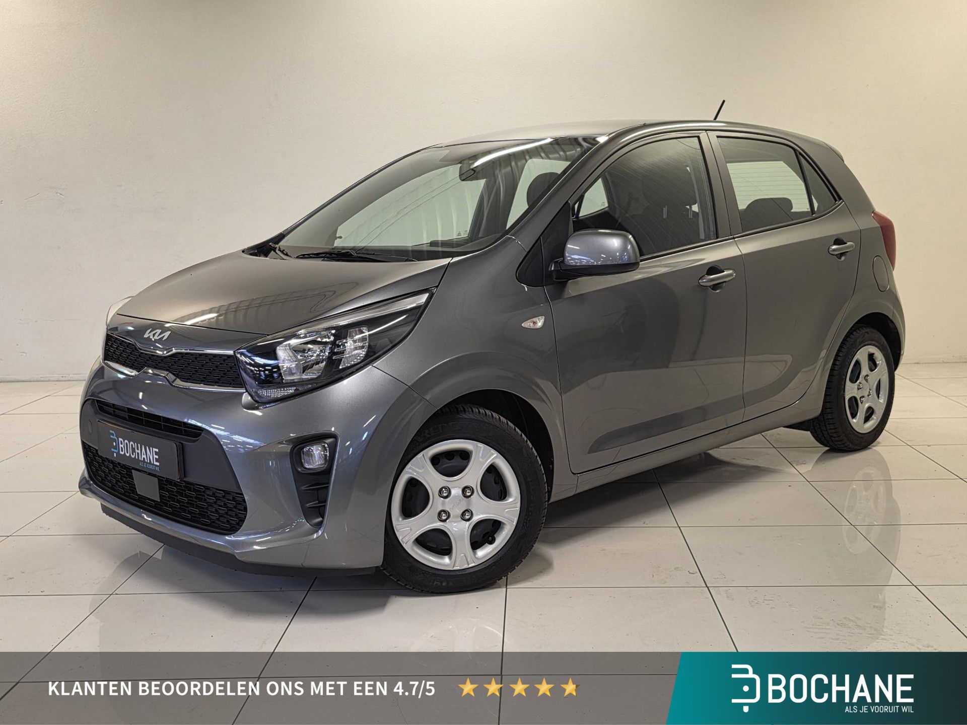 Kia Picanto met kenteken T-128-BR – vooraanzicht