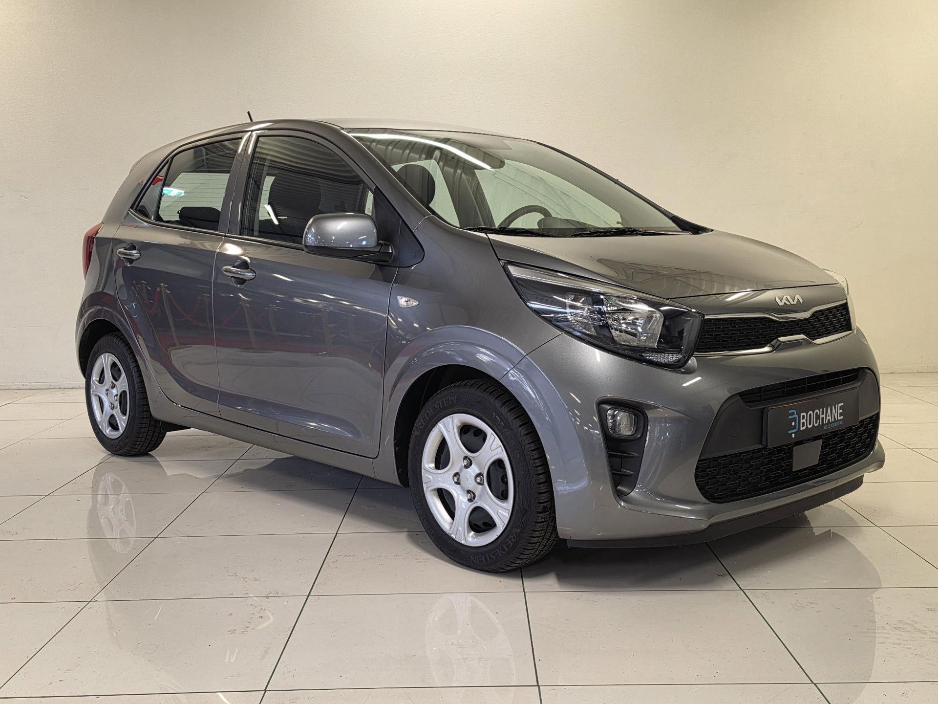 Kia Picanto met kenteken T-128-BR – detailfoto