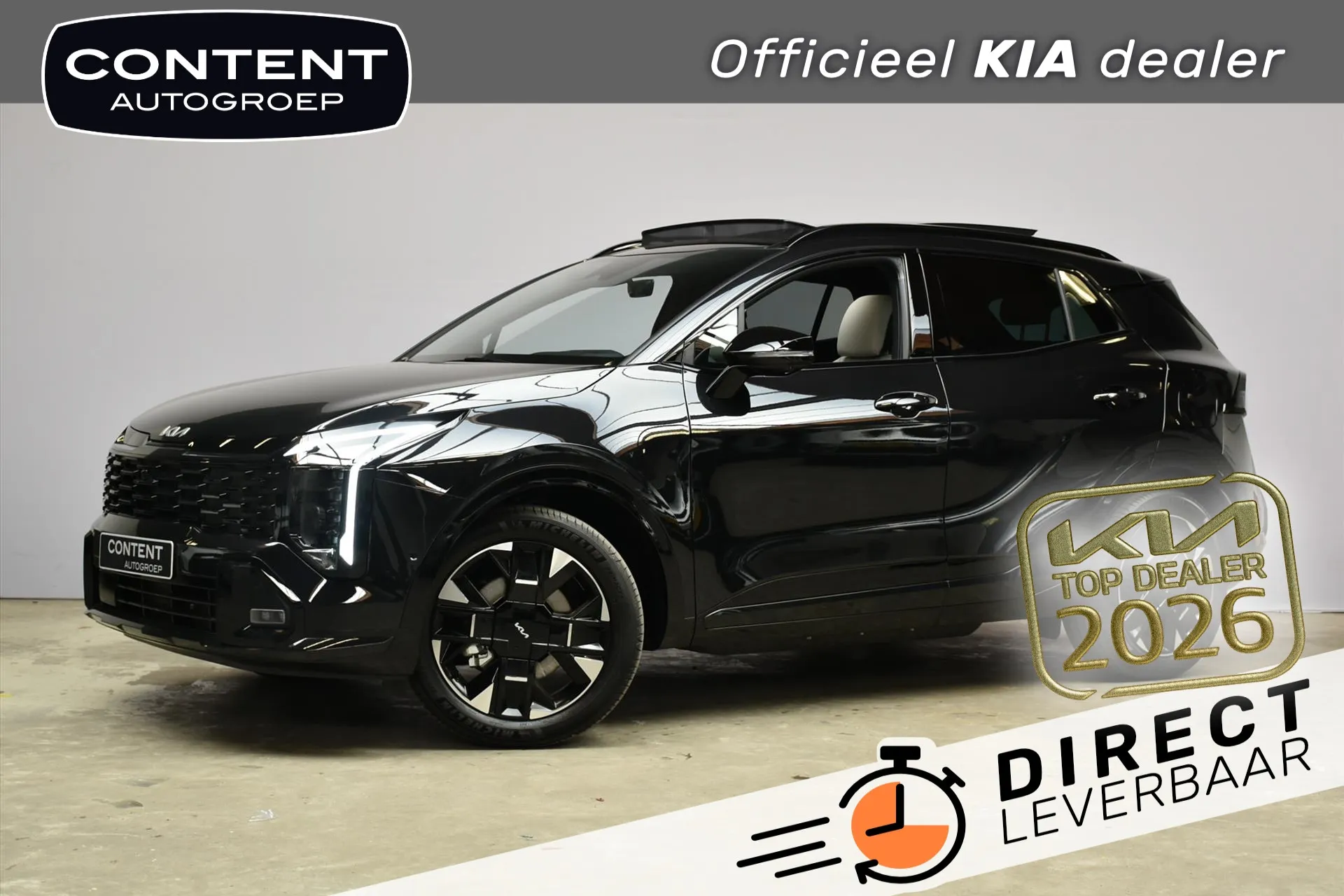 Kia Sportage met kenteken 76513 – vooraanzicht