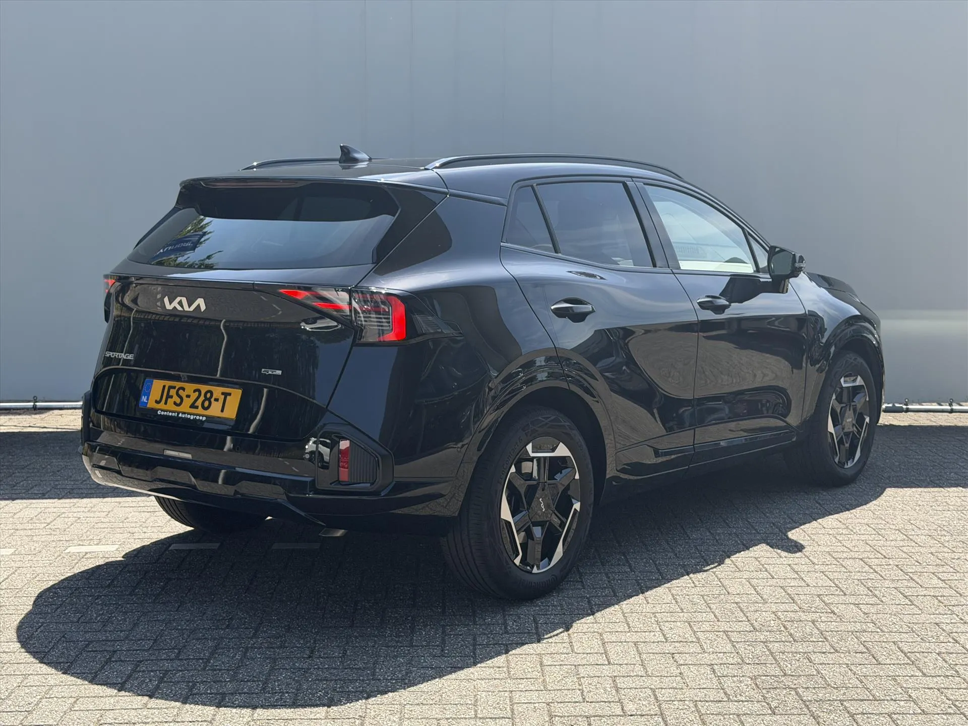 Kia Sportage met kenteken JFS-28-T – detailfoto