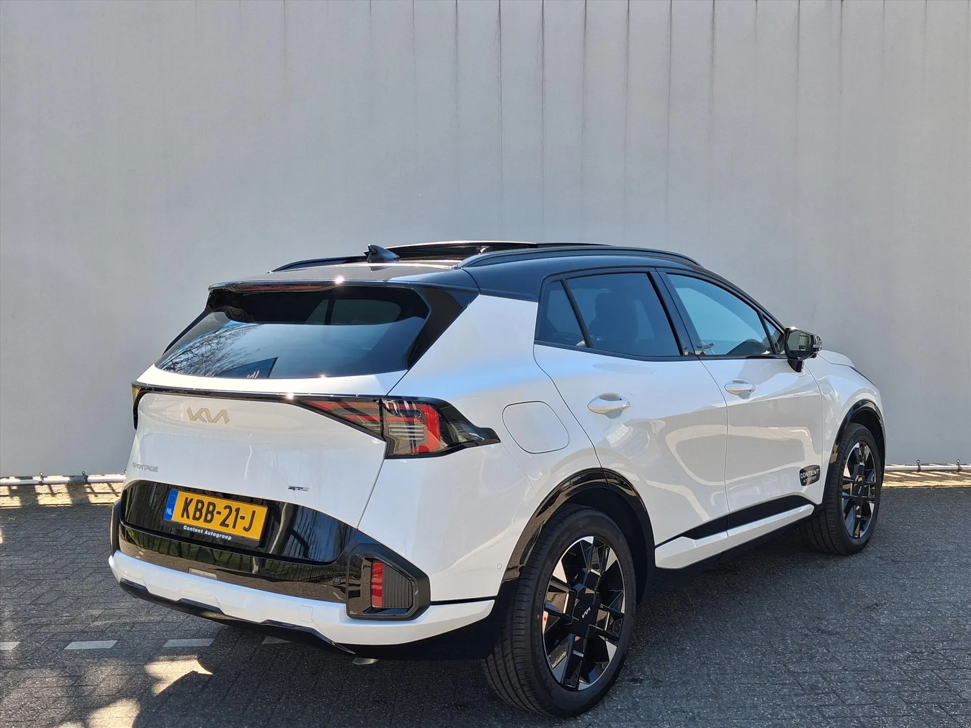 Kia Sportage met kenteken KBB-21-J – dashboard