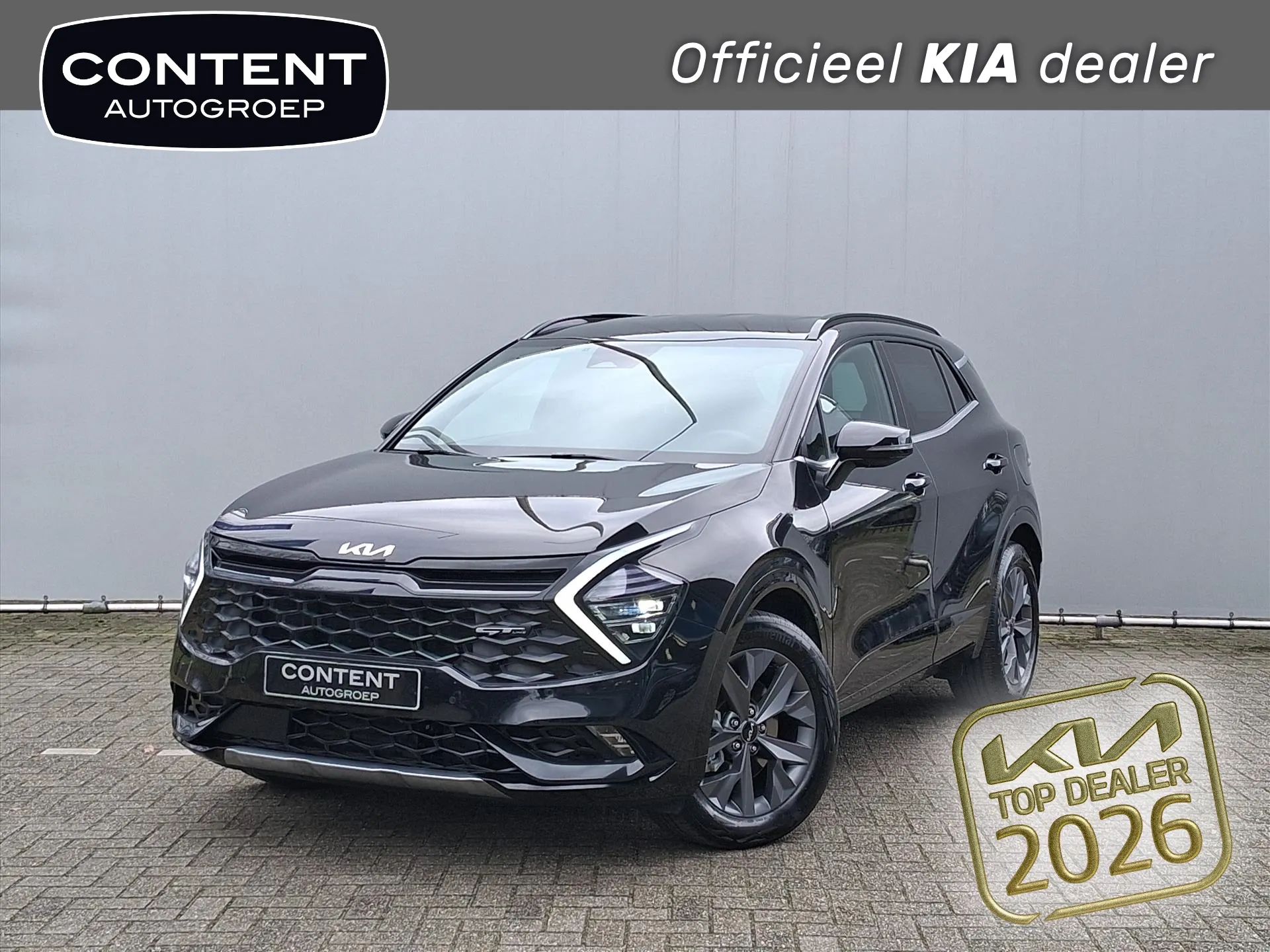 Kia Sportage met kenteken KBL-91-N – vooraanzicht