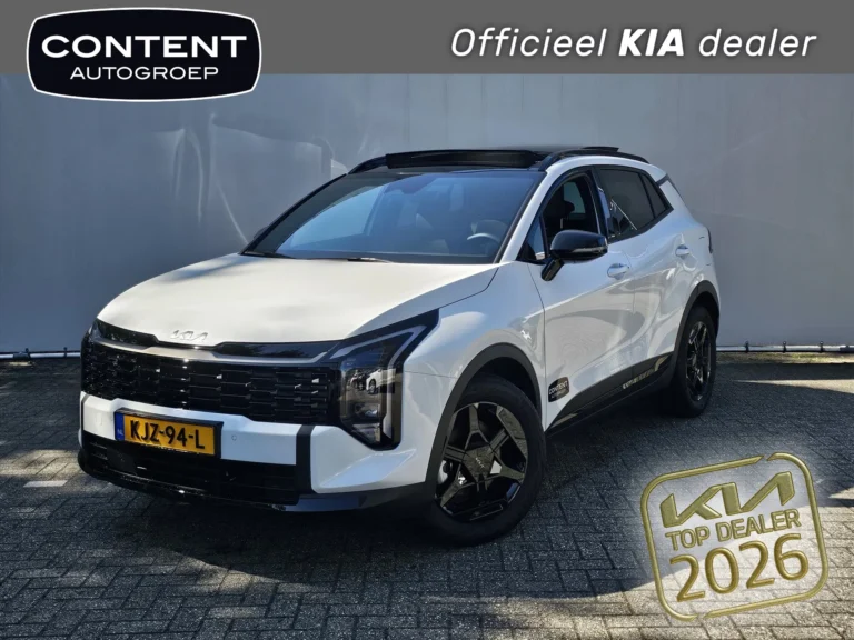 Kia Sportage met kenteken KJZ-94-L – vooraanzicht