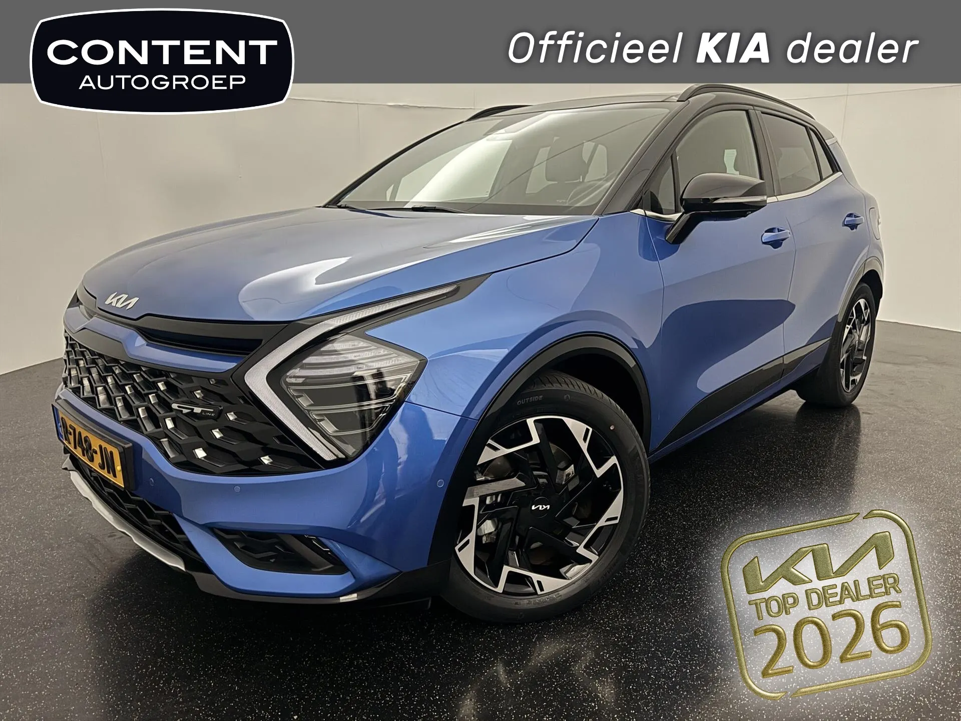 Kia Sportage financial lease – kenteken R-748-JN