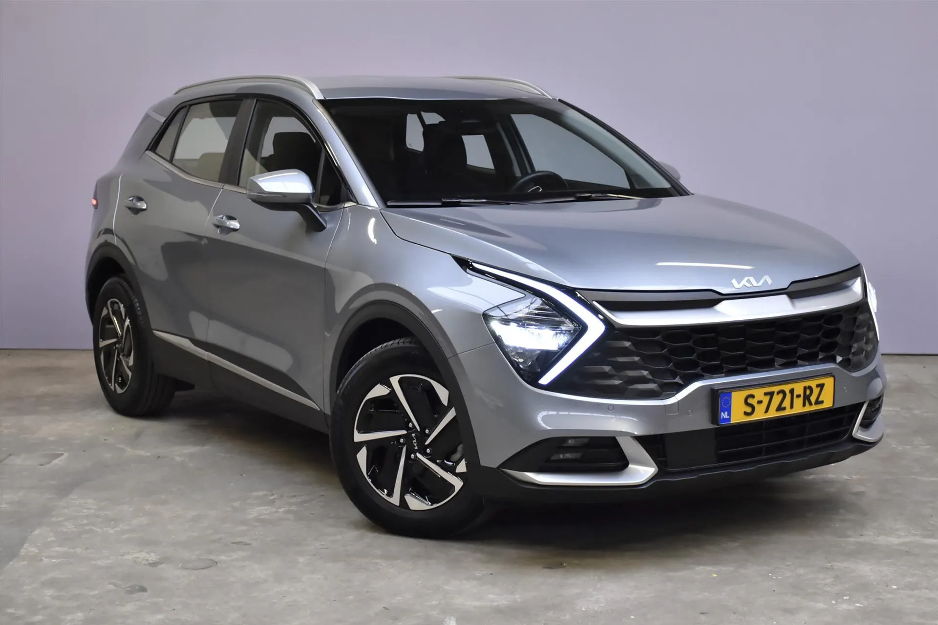 Kia Sportage met kenteken S-721-RZ – interieur