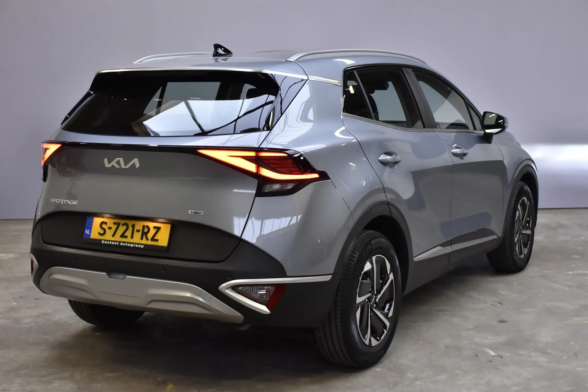 Kia Sportage met kenteken S-721-RZ – detailfoto
