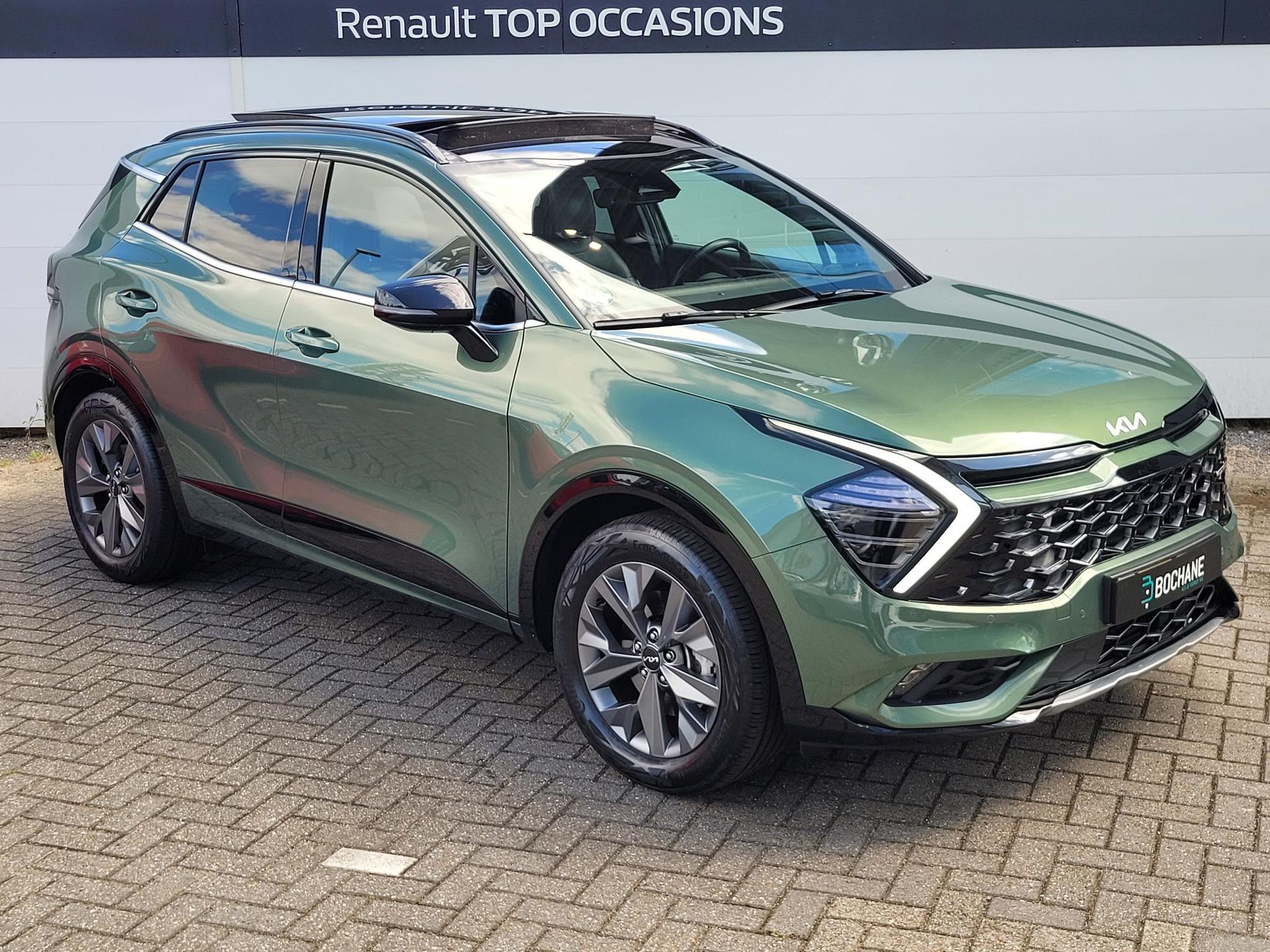 Kia Sportage met kenteken X-358-XZ – detailfoto