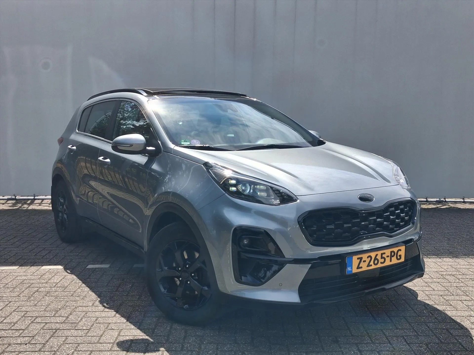 Kia Sportage met kenteken Z-265-PG – detailfoto
