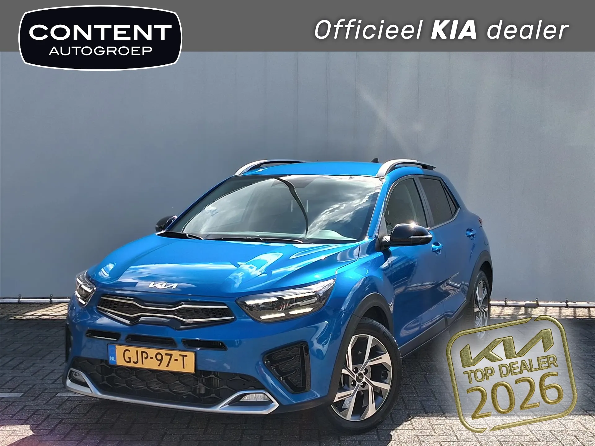 Kia Stonic met kenteken GJP-97-T – vooraanzicht