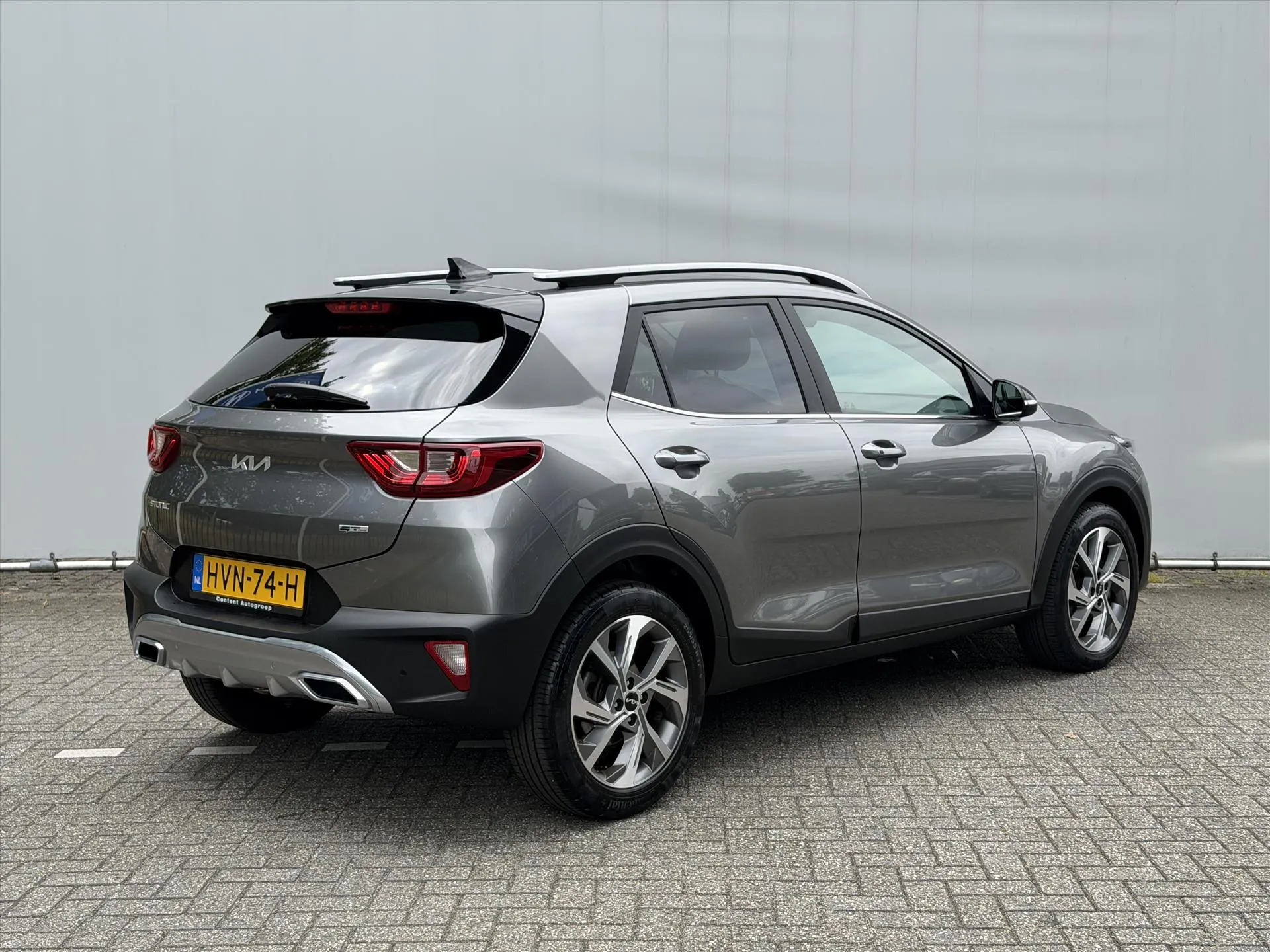 Kia Stonic met kenteken HVN-74-H – detailfoto