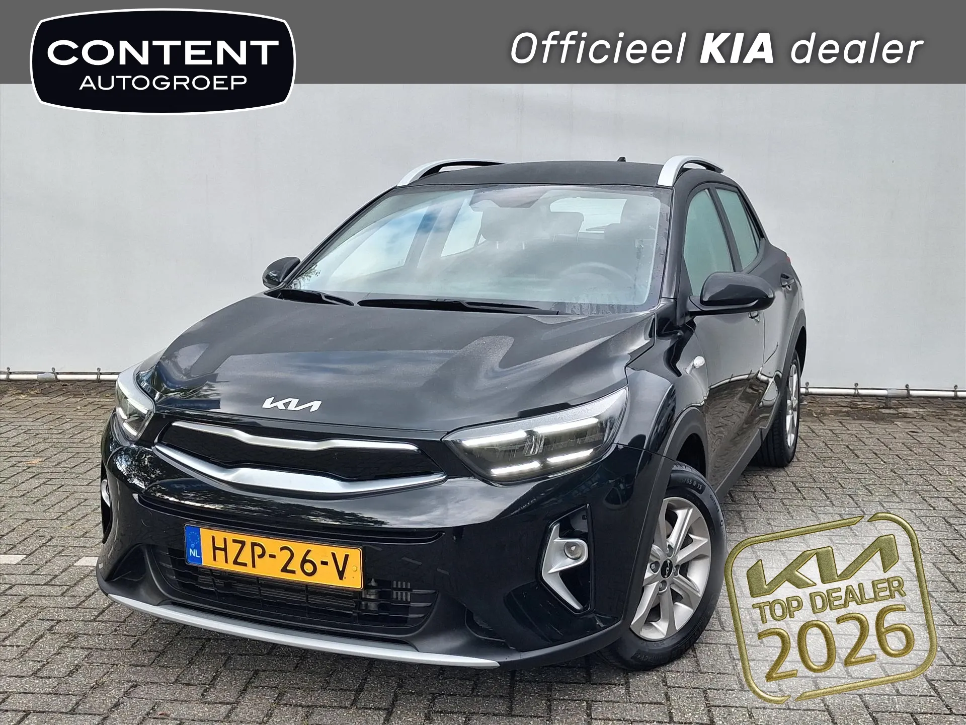 Kia Stonic met kenteken HZP-26-V – vooraanzicht