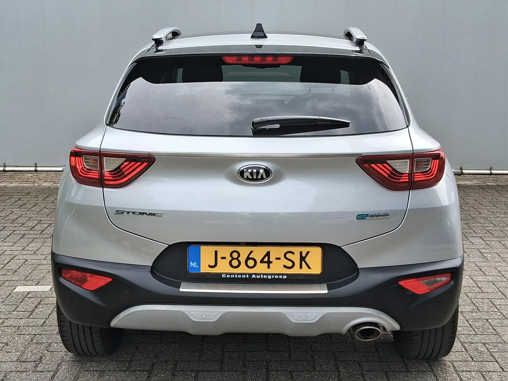 Kia Stonic met kenteken J-864-SK – dashboard