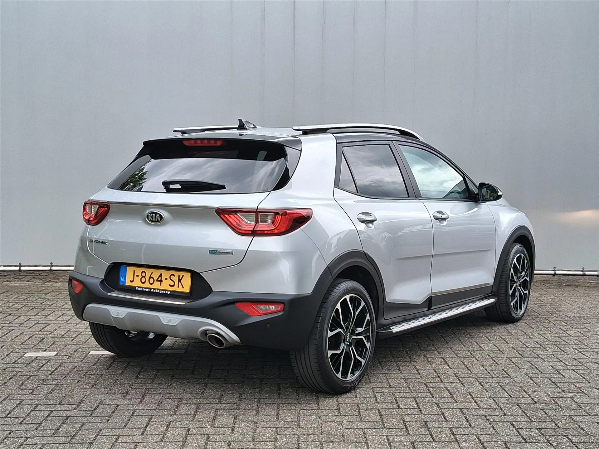 Kia Stonic met kenteken J-864-SK – detailfoto