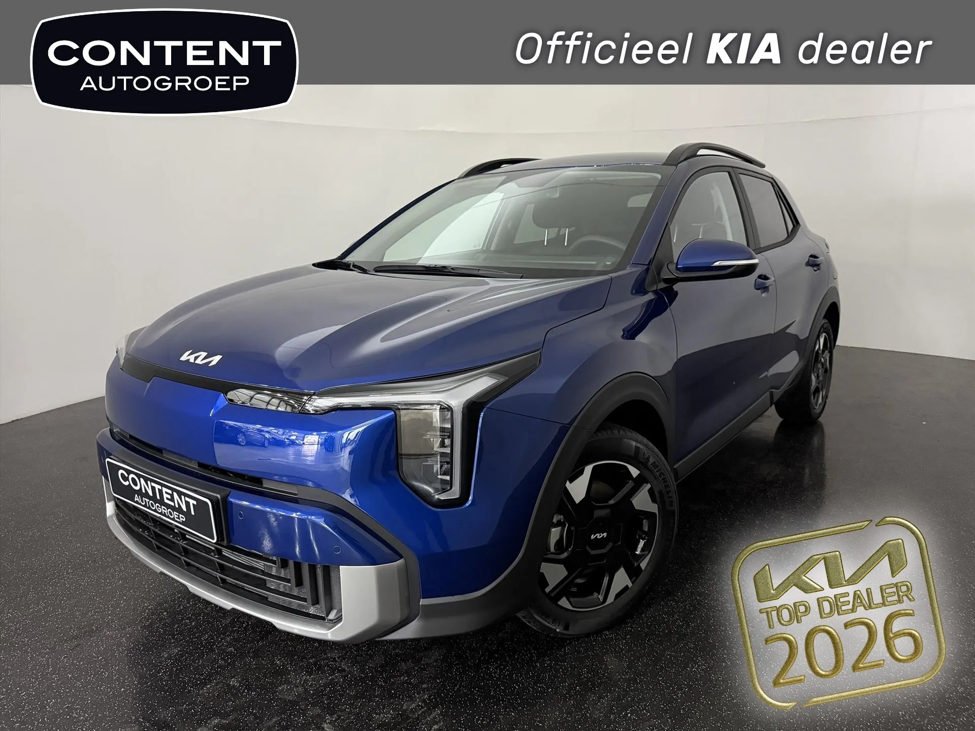 Kia Stonic met kenteken JXH-08-F – vooraanzicht