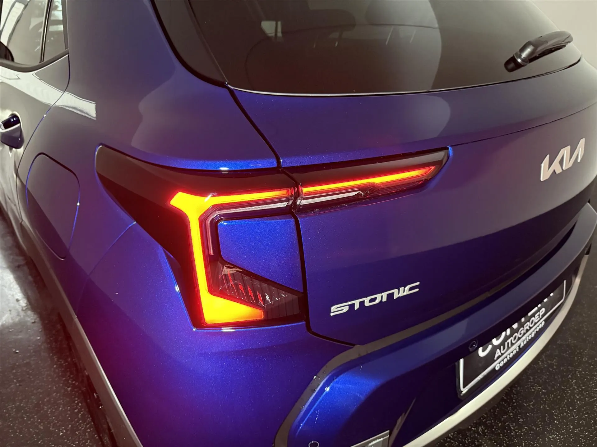 Kia Stonic met kenteken JXH-08-F – detailfoto