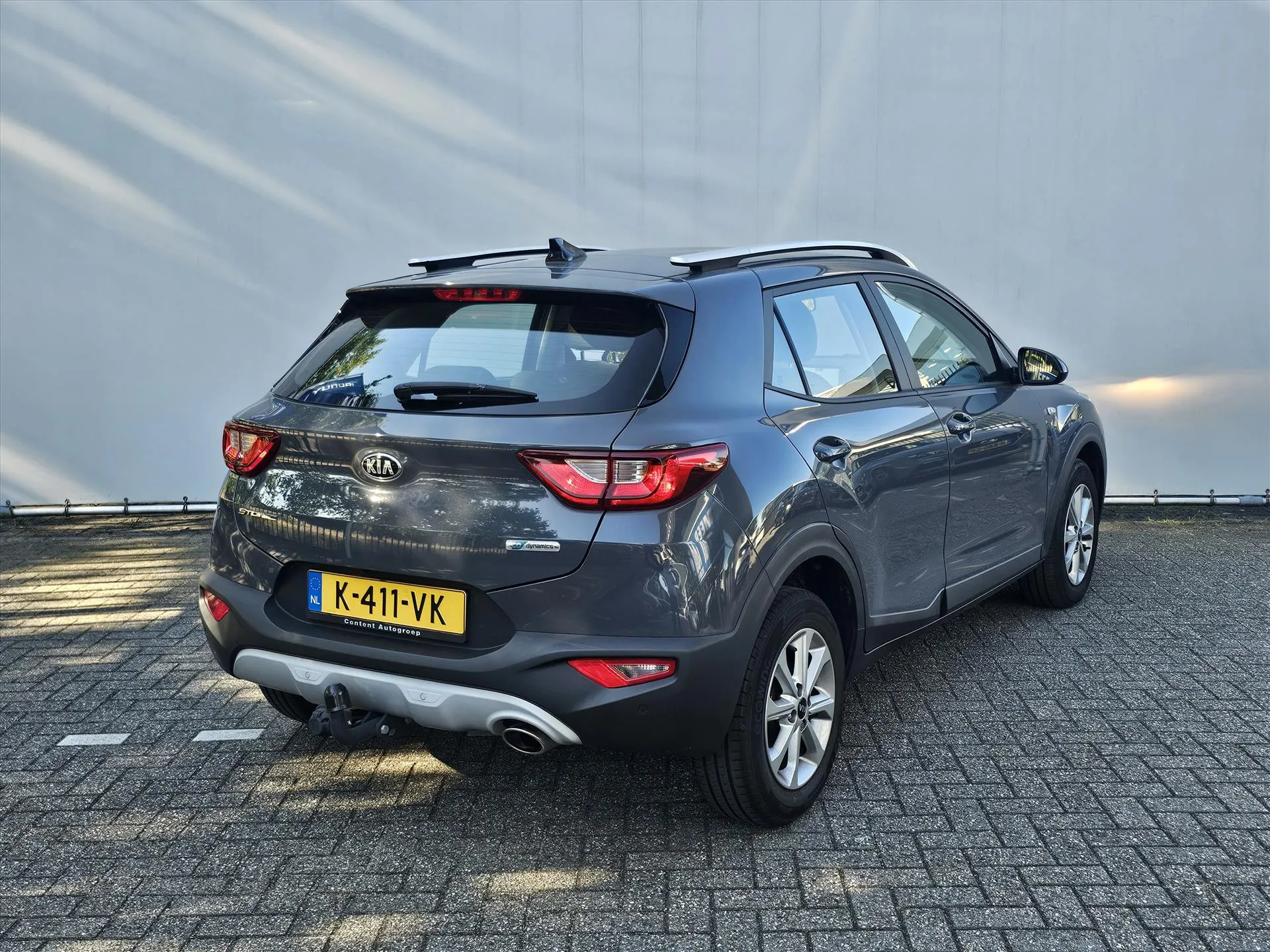 Kia Stonic met kenteken K-411-VK – dashboard