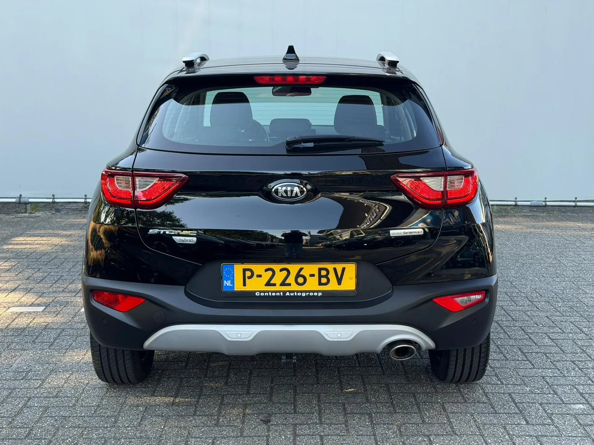 Kia Stonic met kenteken P-226-BV – dashboard