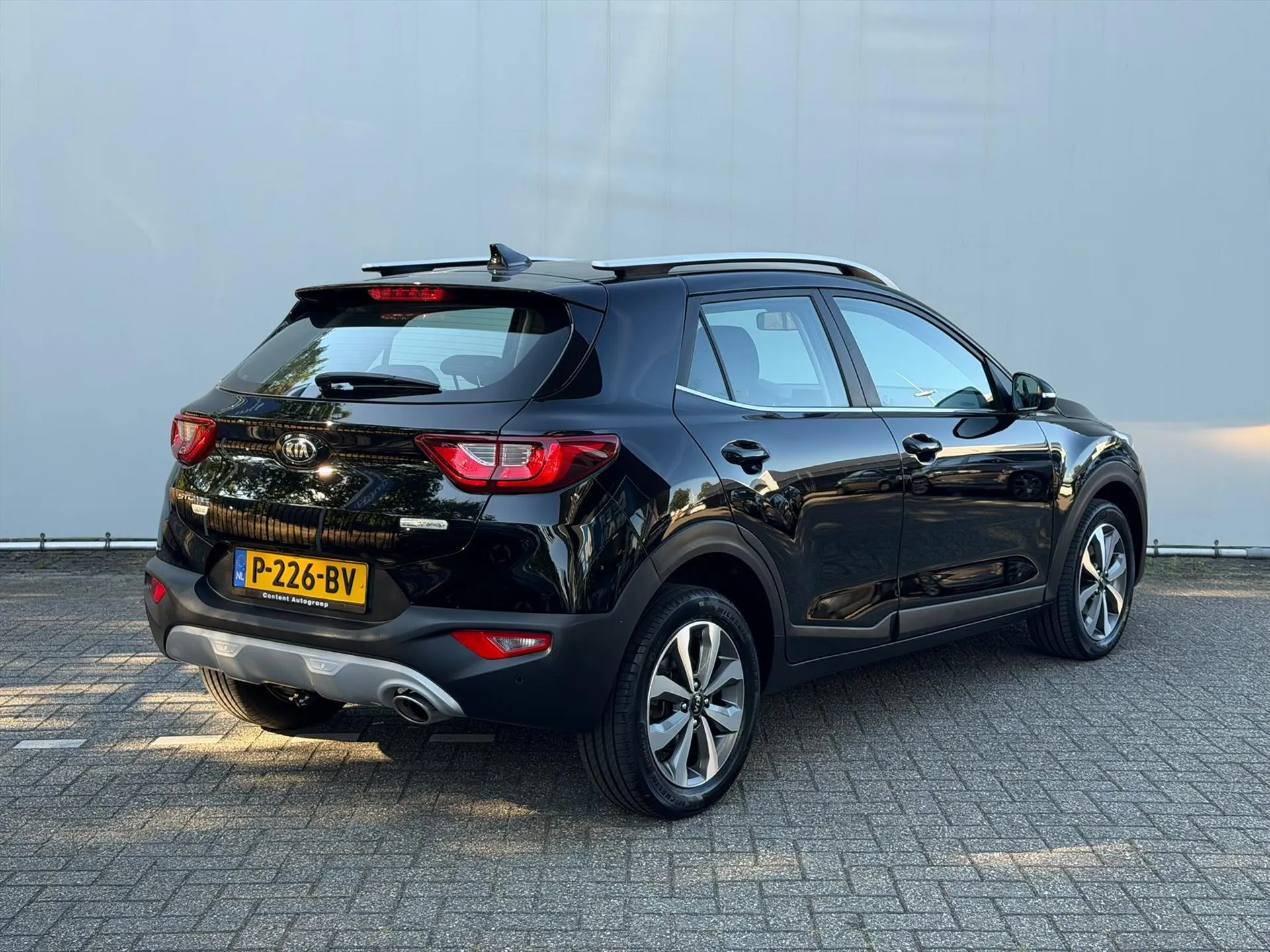 Kia Stonic met kenteken P-226-BV – detailfoto