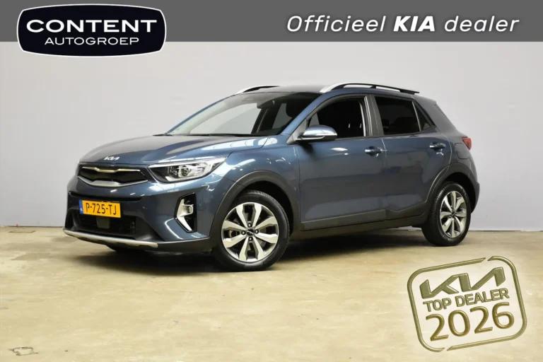 Kia Stonic met kenteken P-725-TJ – vooraanzicht