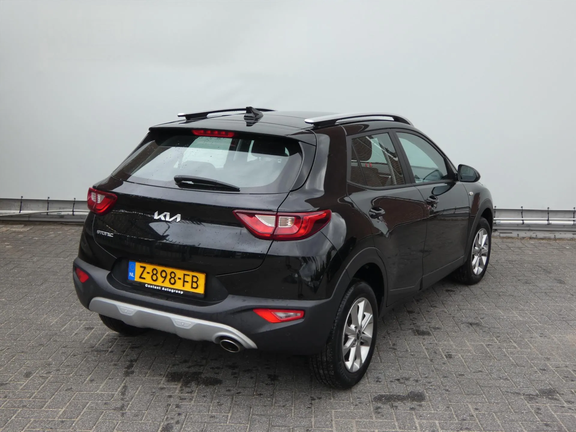 Kia Stonic met kenteken Z-898-FB – detailfoto
