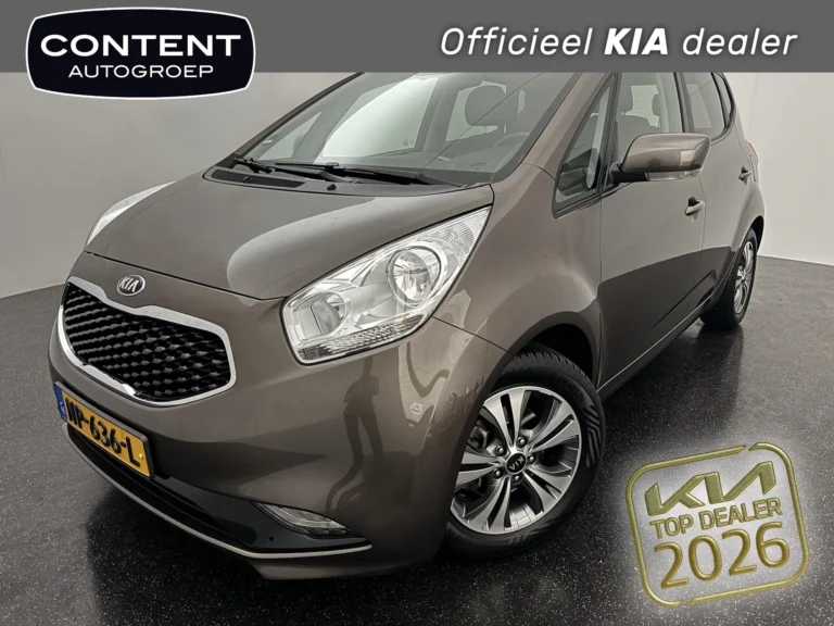 Kia Venga met kenteken NP-636-L – vooraanzicht