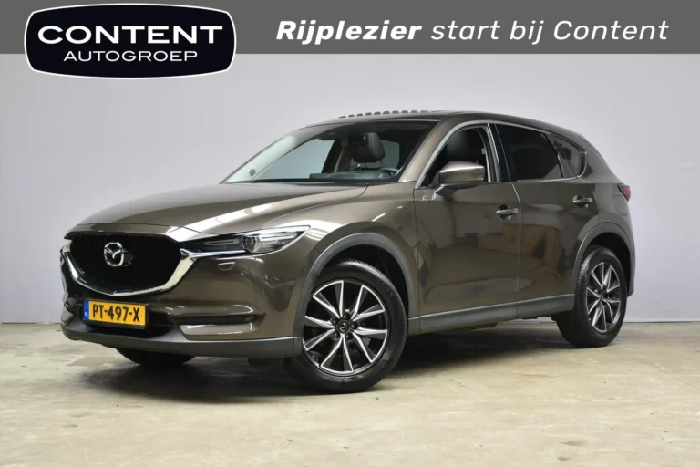 Mazda CX-5 met kenteken PT-497-X – vooraanzicht