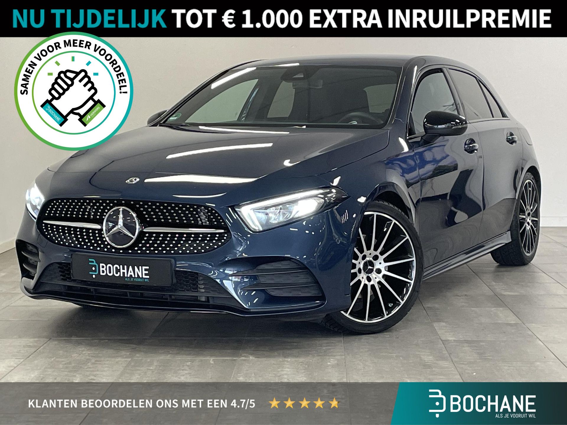 Mercedes-Benz A-Klasse financial lease – kenteken H-174-DR