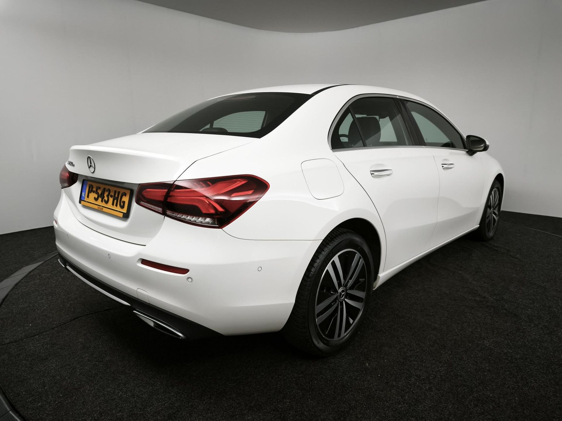 Mercedes-Benz A-Klasse met kenteken P-543-HG – achteraanzicht