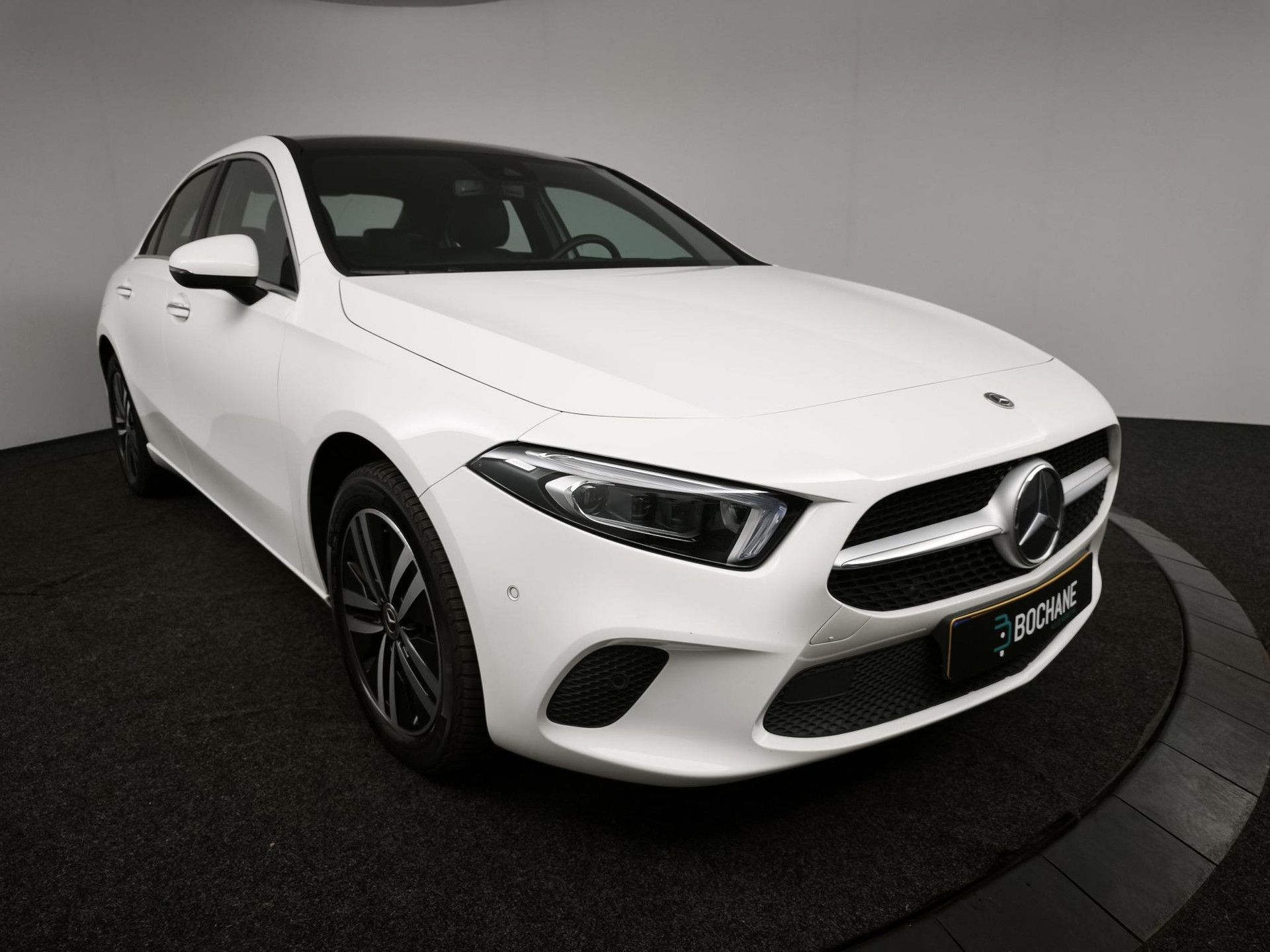 Mercedes-Benz A-Klasse met kenteken P-543-HG – detailfoto