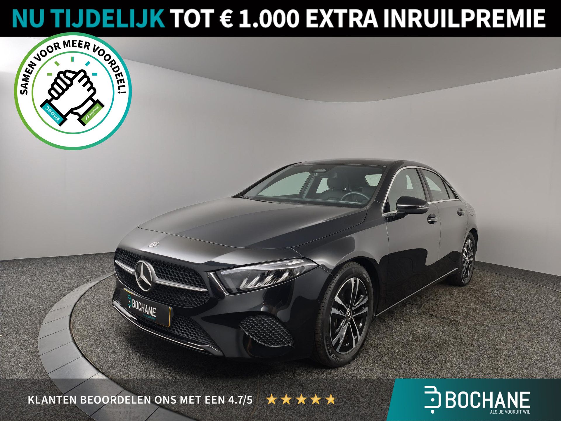 Mercedes-Benz A-Klasse financial lease – kenteken Z-814-BN