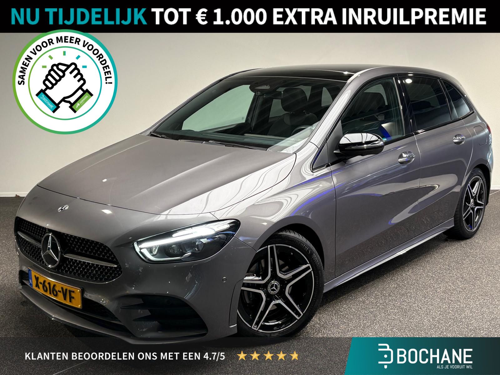 Mercedes-Benz B-Klasse financial lease – kenteken X-616-VF