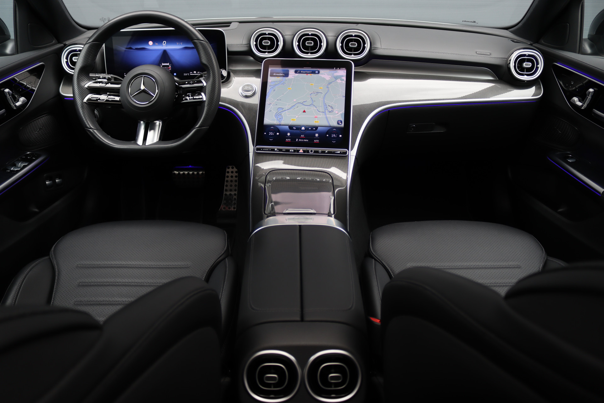 Mercedes-Benz C-Klasse – achteraanzicht