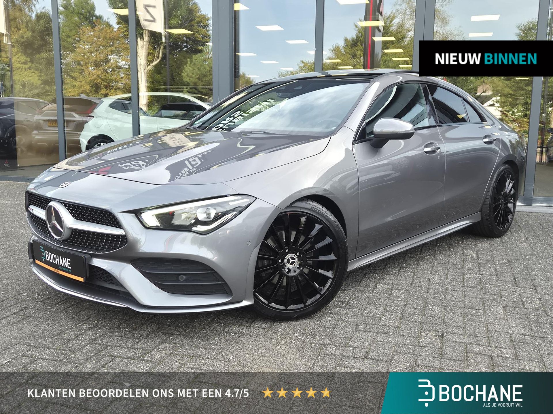 Mercedes-Benz CLA met kenteken HLL-14-X – vooraanzicht