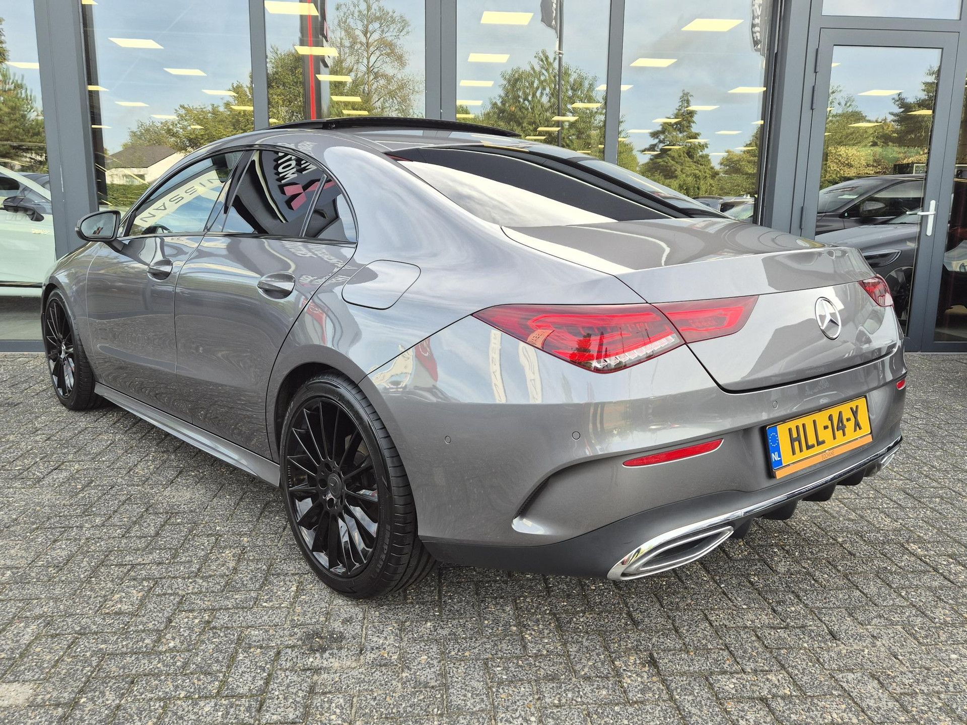 Mercedes-Benz CLA met kenteken HLL-14-X – detailfoto