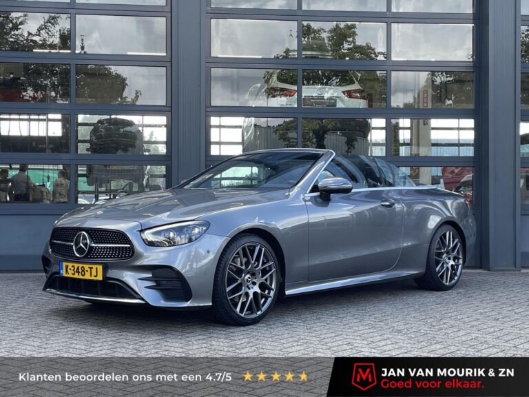 Mercedes-Benz E-Klasse met kenteken K-348-TJ – vooraanzicht