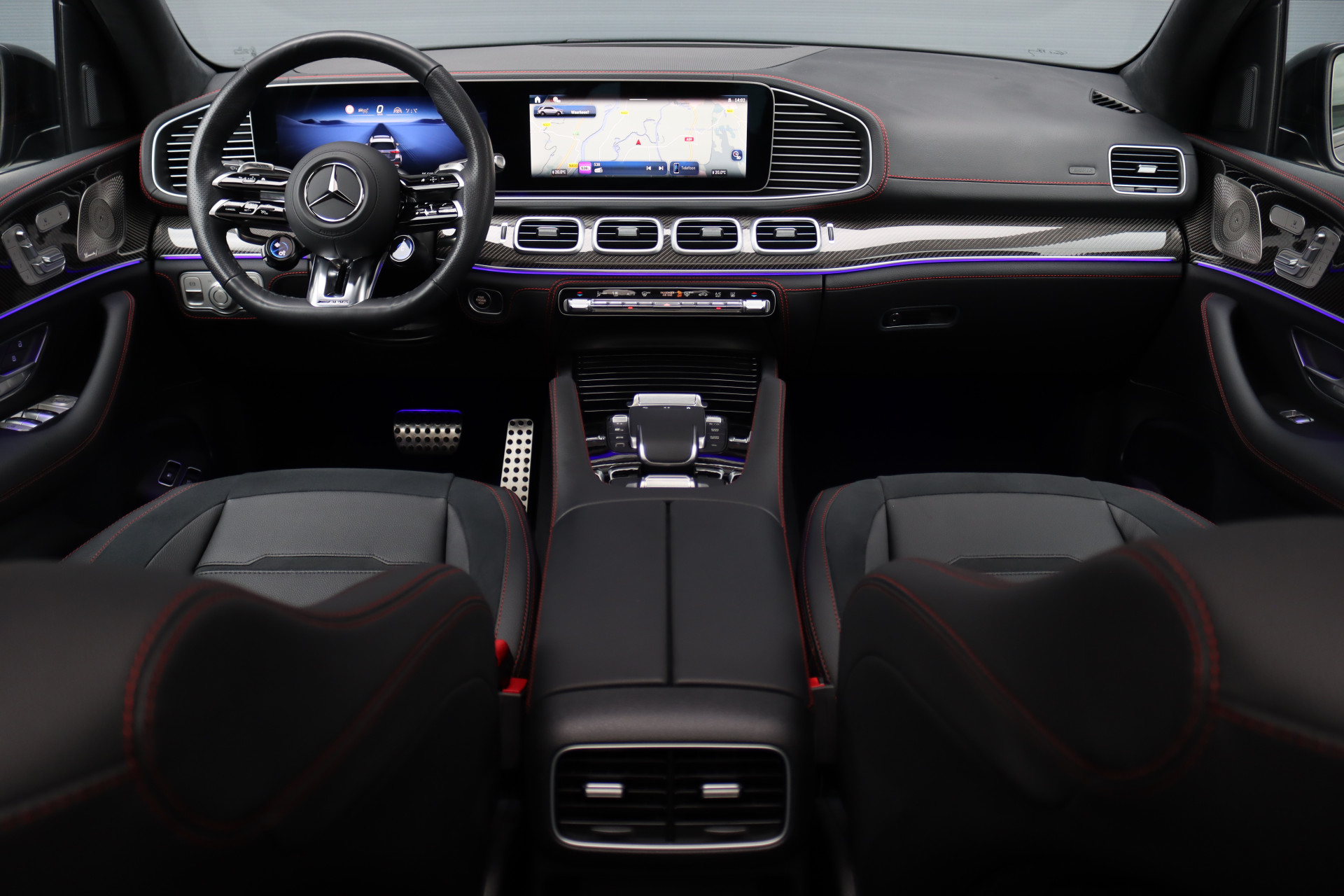 Mercedes-Benz GLE – achteraanzicht