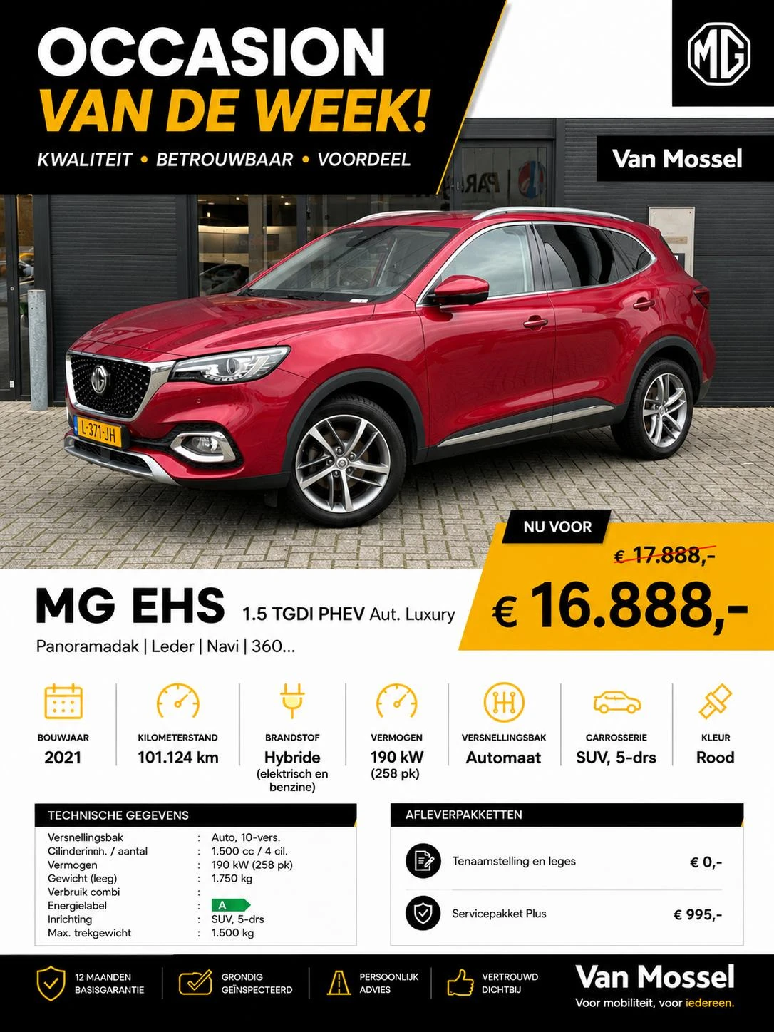 MG EHS met kenteken 18100 – autofoto 4